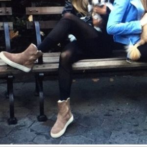 JSlides Taupe Allie winter boots 9 EUC